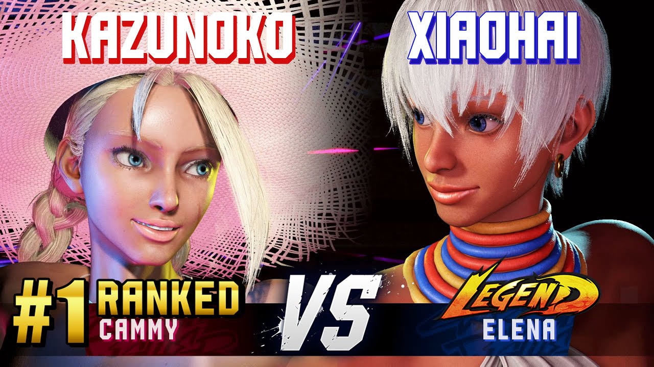 SF6 ▰ KAZUNOKO (#1 Ranked Cammy) vs XIAOHAI (Elena) ▰ High Level Gameplay