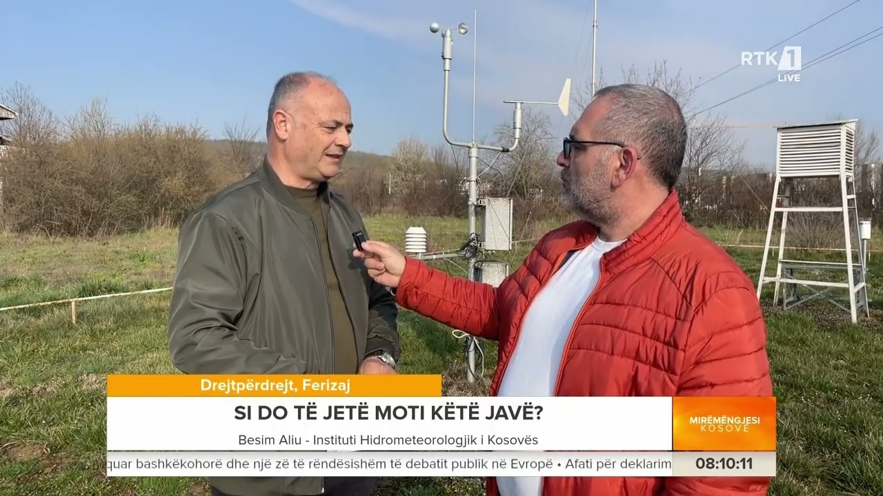Besim Aliu  - Instituti Hidrometeorologjik i Kosovës 16.03.2026