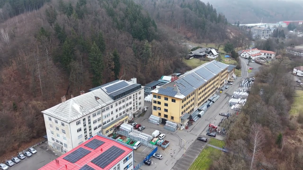 Vsetín dronem - Zbrojovácká, Jasenice