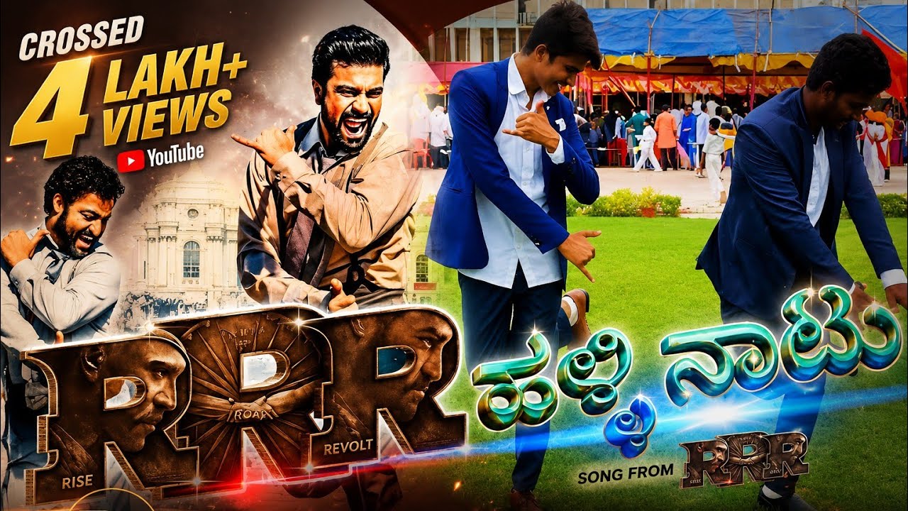 Halli Naatu Full Video Song (Kannada) [4K]| RRR Songs | Revanth ,Sai || MM Keeravaani | SS Rajamouli