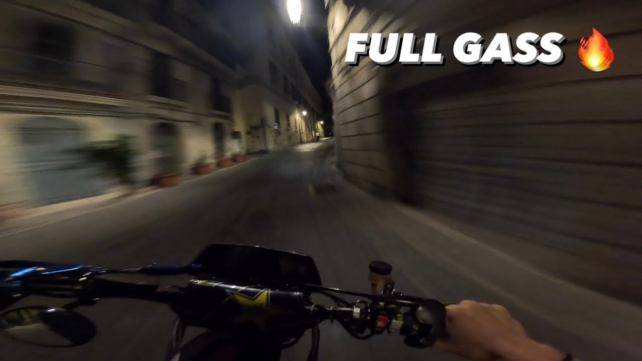 FULL GASSS con yz in centro storico 🫣🔥