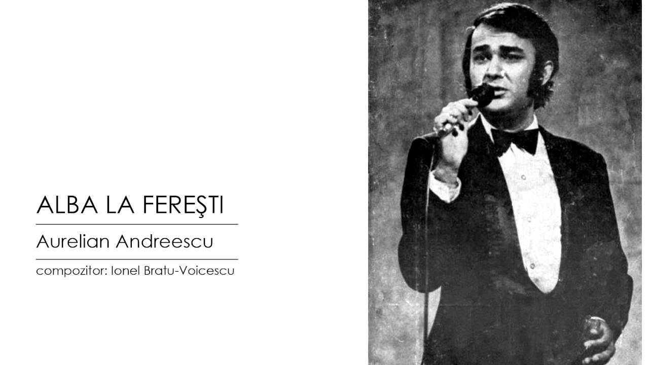 Aurelian Andreescu - ALBA LA FERESTI