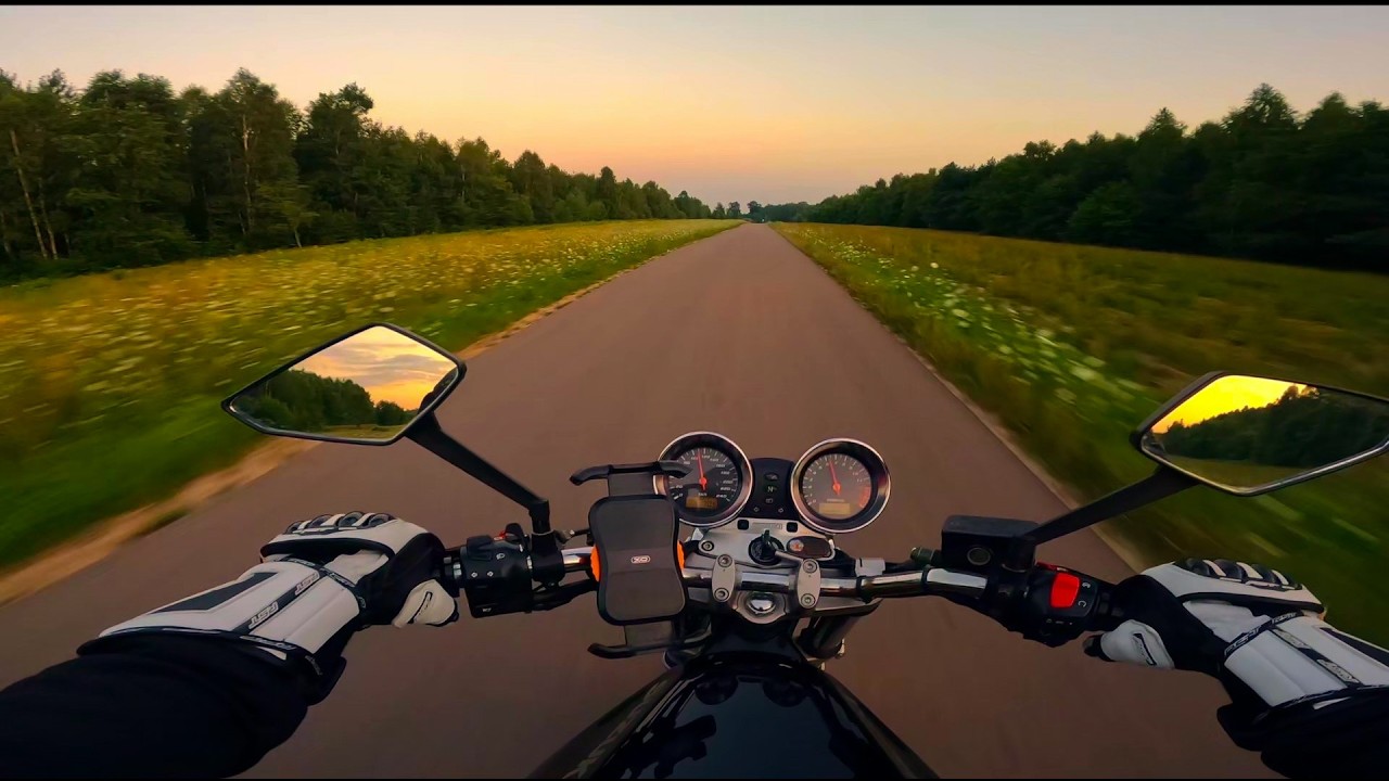 POV Ride to the gym | SUZUKI BANDIT 600 | PURE SOUND | A2