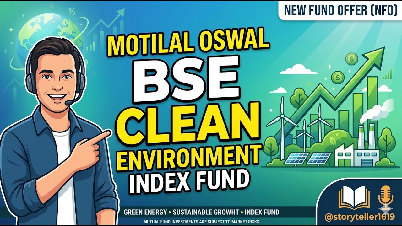 Заработок на &laquo;зеленой&raquo; энергетике? Обзор фонда Motilal Oswal BSE Clean Environment Index Fund 🌍