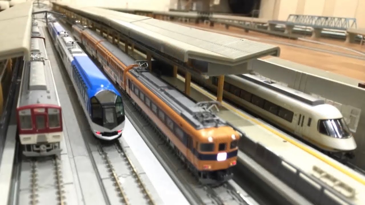 N-Scale The scenes of Around Nagoya Vol.2 近鉄名古屋本線 & JR関西本線(TOMIX TCS自動運転)150211