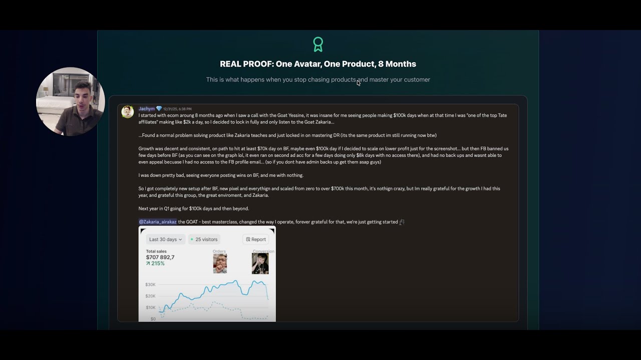 The Avatar Advantage: How ONE Student Made $707K With One Product (Full System Revealed)