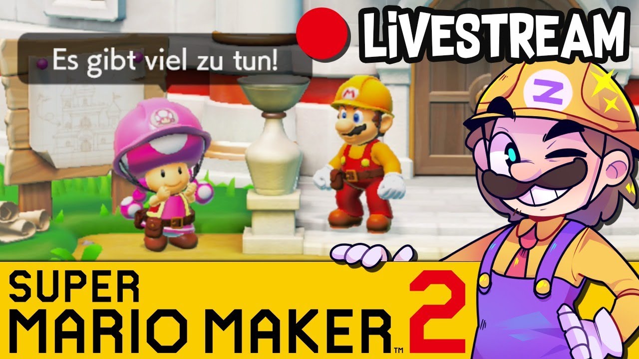 Super Mario Maker 2 - Zweiter Storymodus Stream!