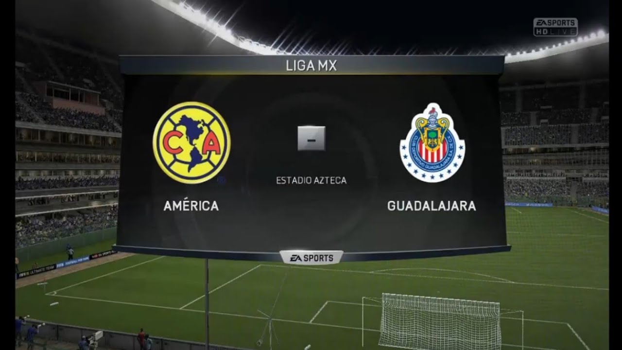 AMERICA VS CHIVAS/ SIMULACIÓN FIFA 15