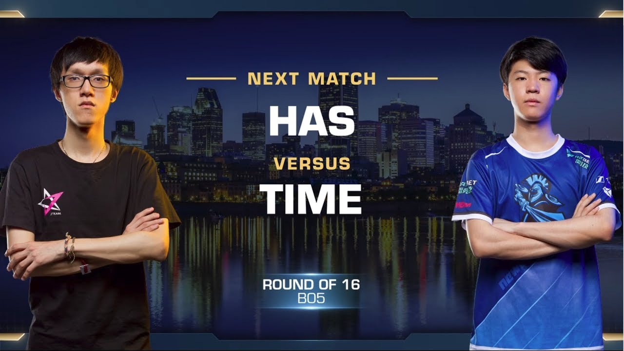 Has vs TIME PvT - Round of 16 - WCS Montreal 2018 - StarCraft II