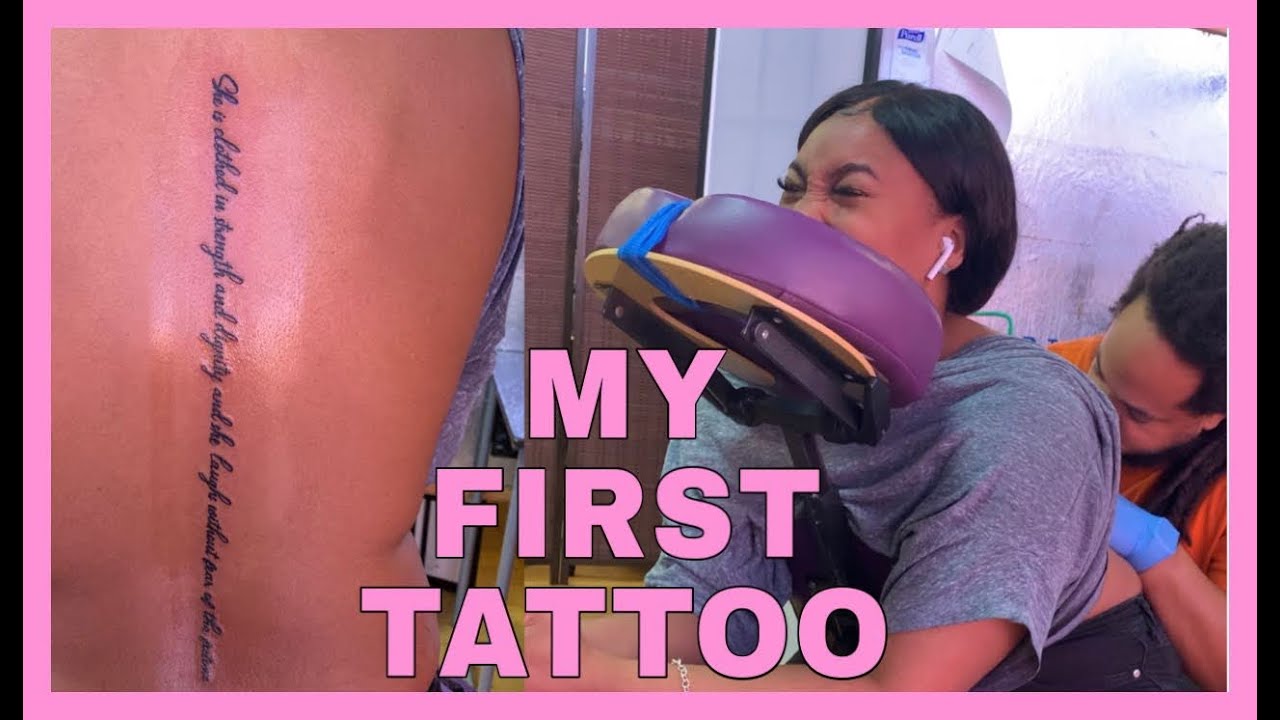 I GOT A SPINE TATTOO