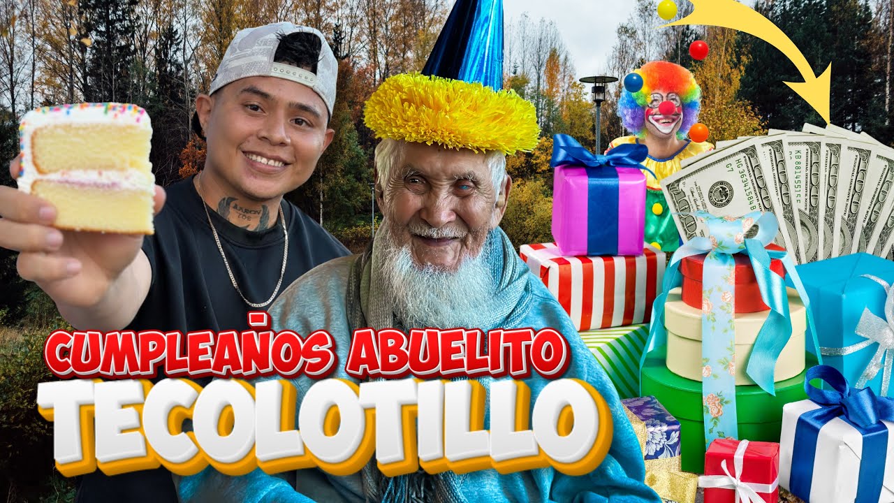 Así el Cumpleaños del Abueito Tecolotillo 