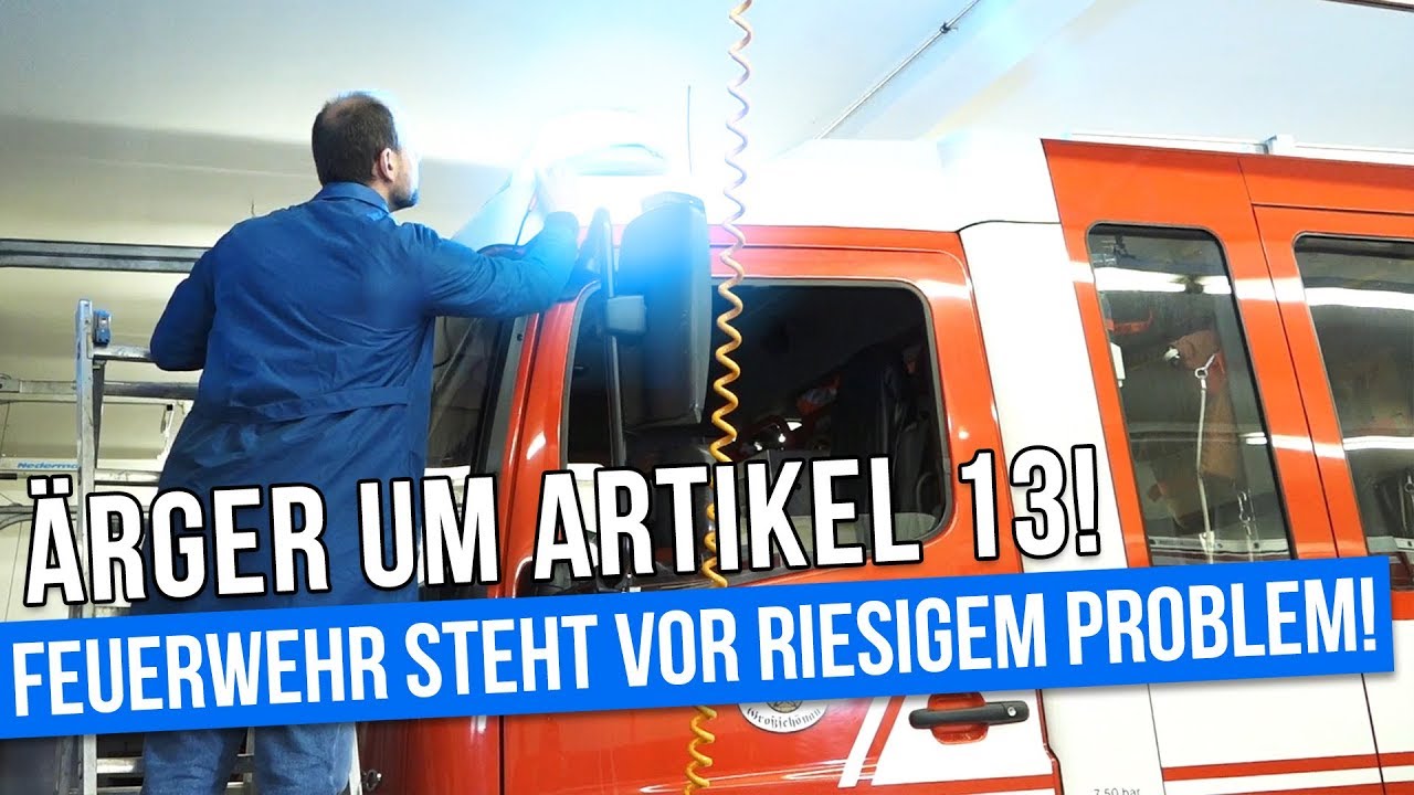 Ärger um Martinshorn: Mega Aprilscherz der Feuerwehr Großschönau (2019)