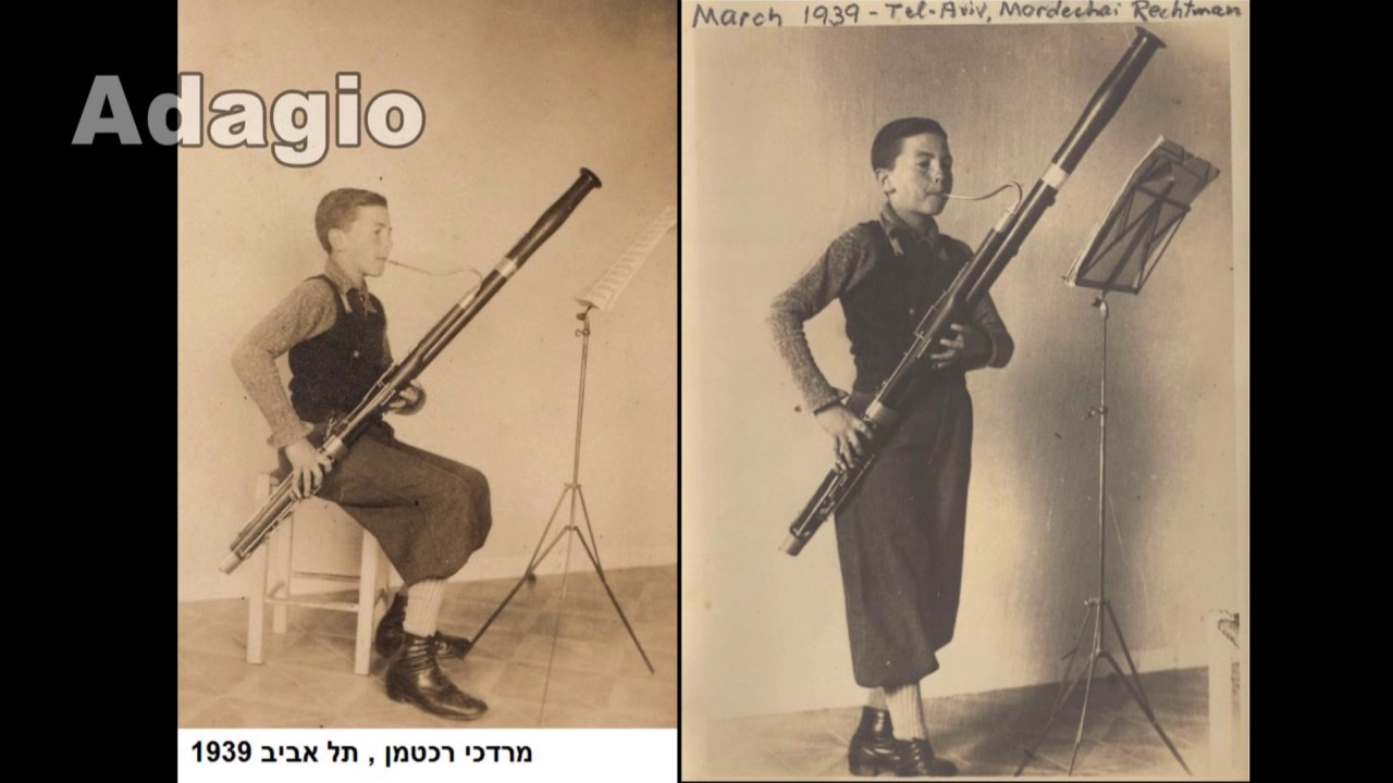 Mordechai Rechtman - W.A Mozart Quartet in B flat major, K370 for Bassoon and String Trio
