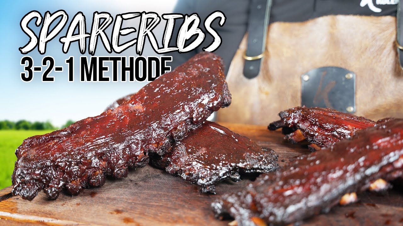 Botermalse 3-2-1 SPARERIBS op de kamado BBQ! 🍖 | Kolenboertje