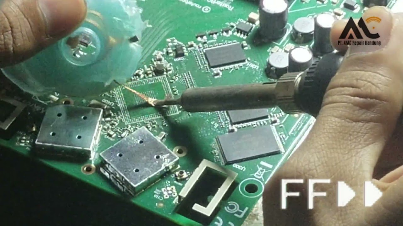 Service RB951Ui2HnD Port 3 No Lan Ganti Chipset