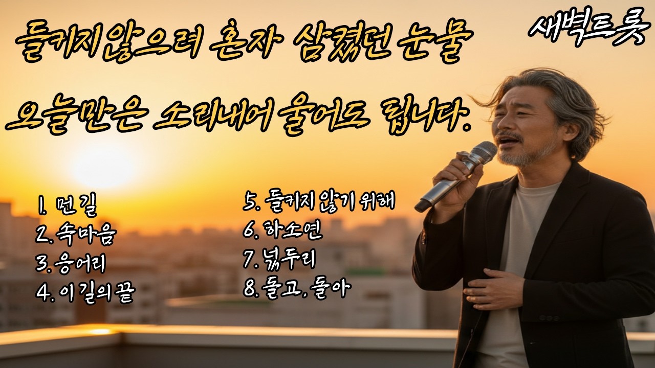 새벽트롯 베스트 노래 모음집 Part.16 ㅣ당신을 위로해 드립니다 ㅣ중년을 위로해주는 노래 ㅣ #7080 #트로트 #트롯
