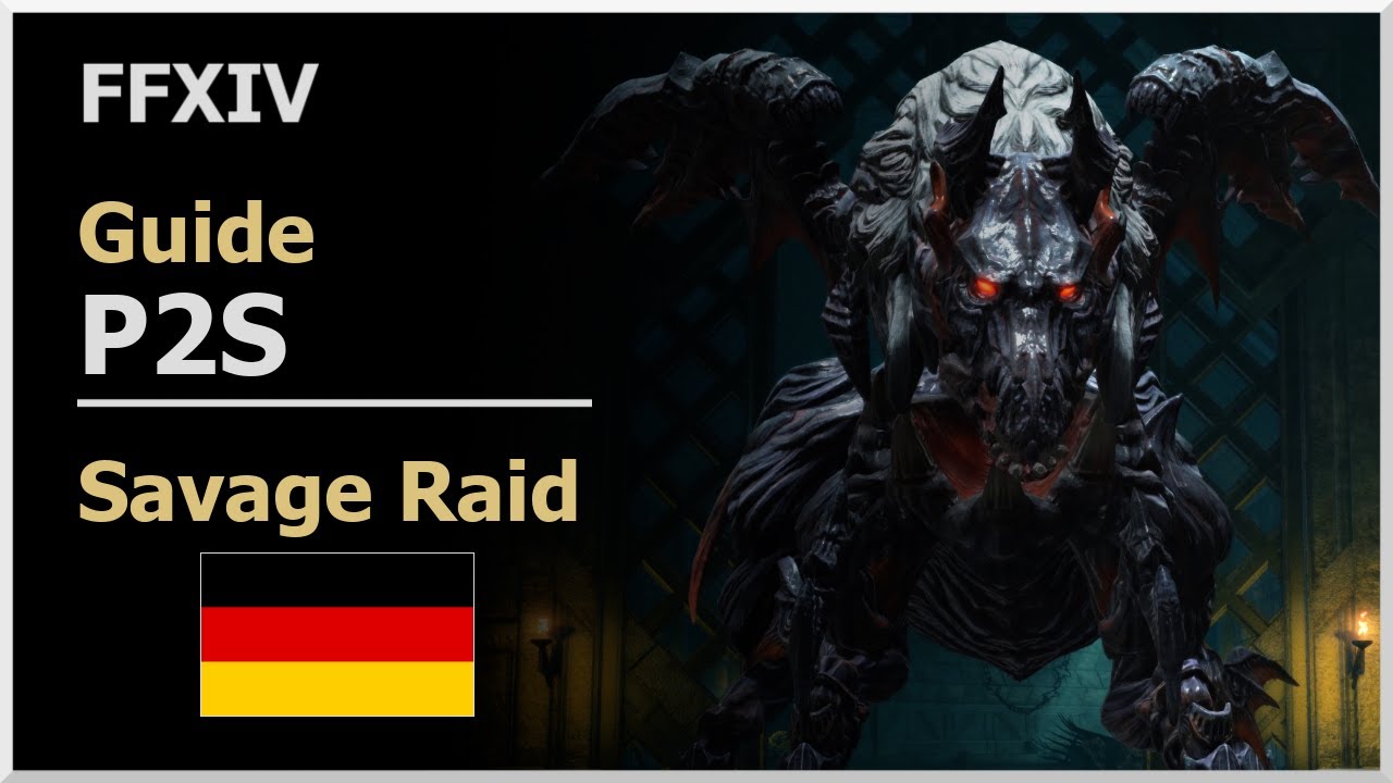 [FFXIV] P2S [Guide] - Asphodelos - Der zweite Kreis [German]