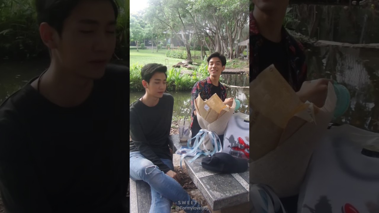 170408 2Moons The Series กองถ่ายคิว 9 @ ม.กรุงเทพ : เต้ ดาวิชญ์ & คิมม่อน