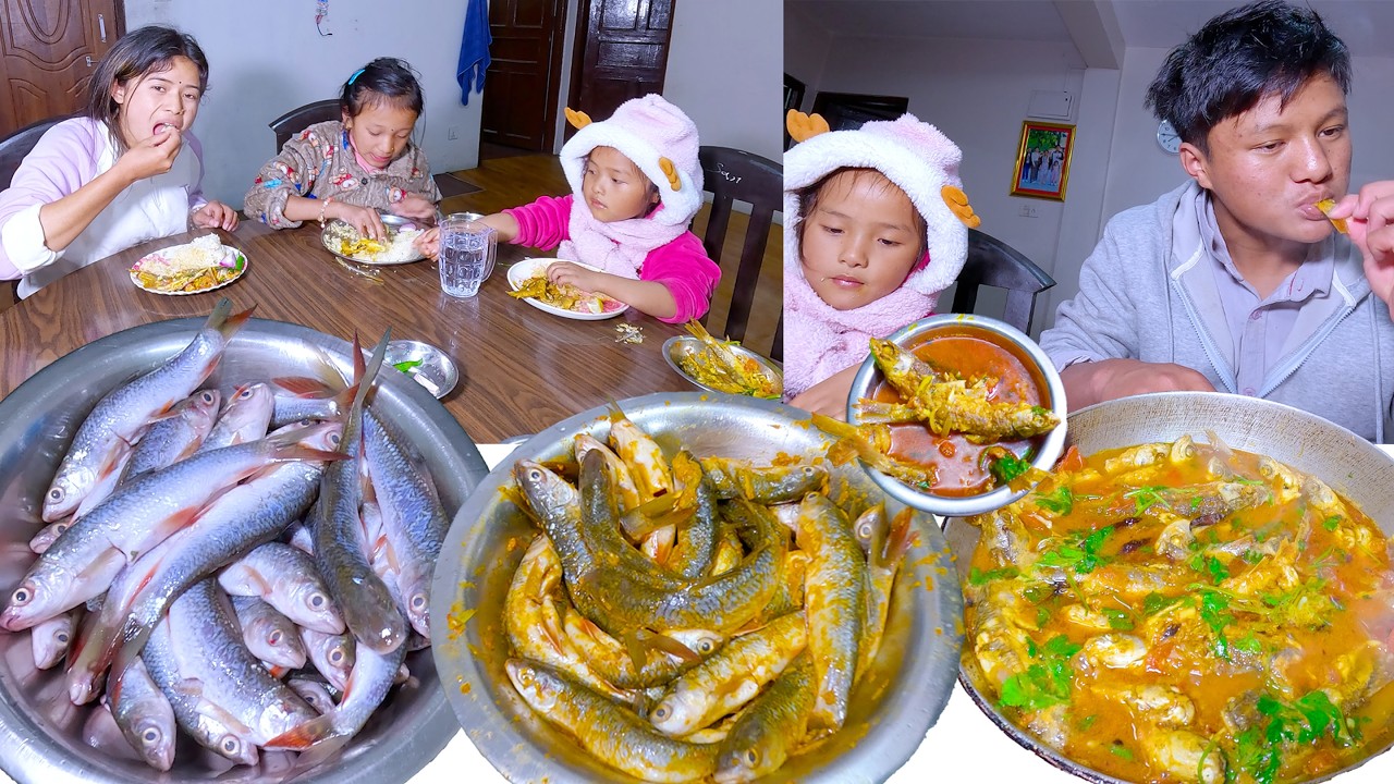 i am cooking  fish curry for Anuma Rai & for our family brothers , sister || sumnima Rai cooking ||