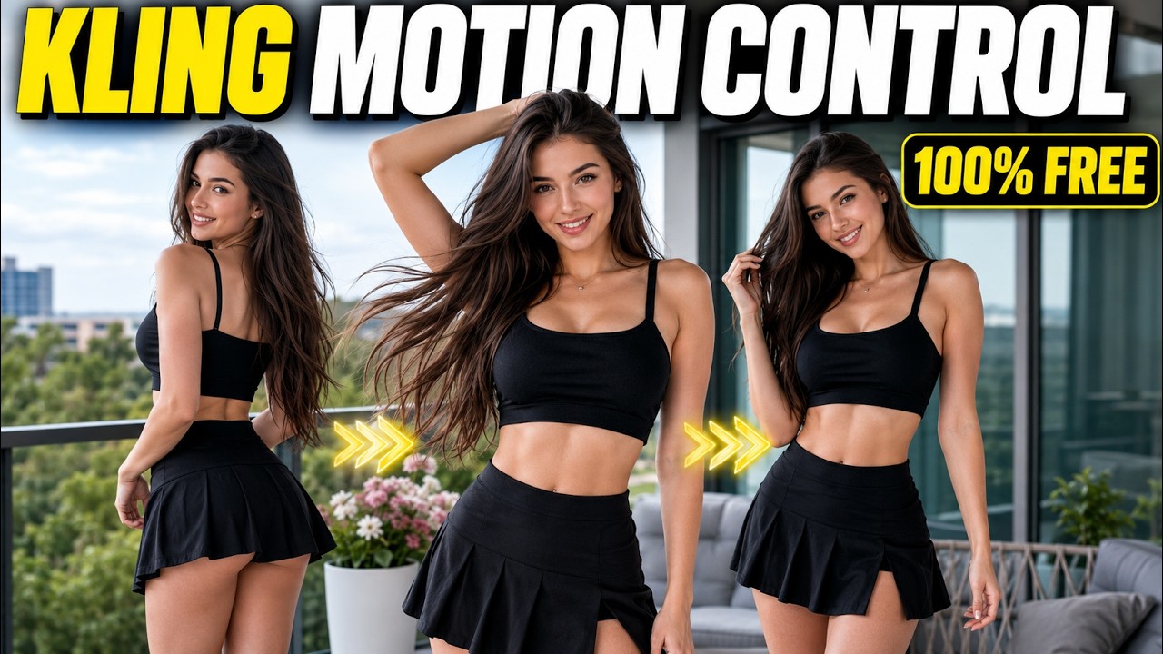 Kling Motion Control (100% FREE) &ndash; Make AI Characters Move Like Real Humans