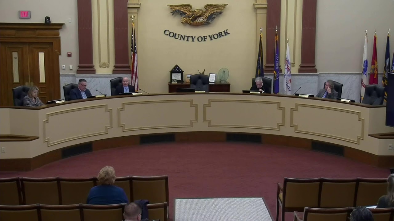 York County PA Commissioners Meeting 03/04/2026