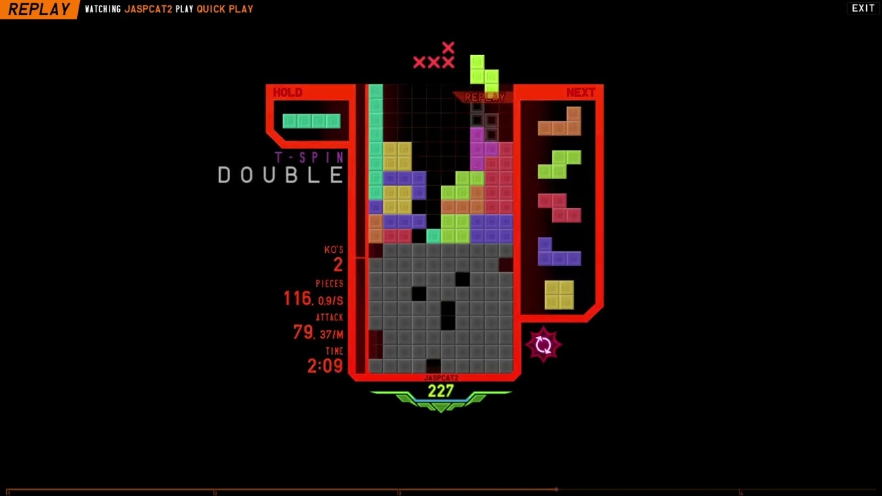 Tetrio qp2, 346m warlock