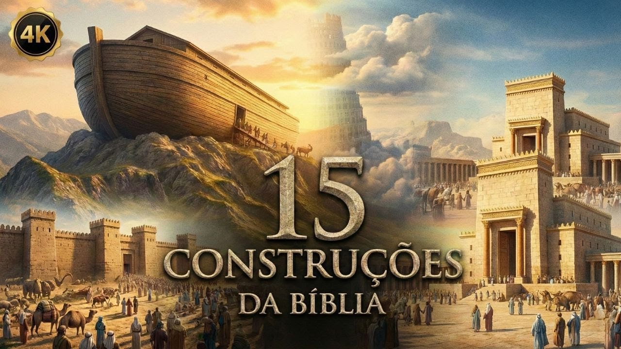 15 Construções Gigantes da Bíblia (Impressionantes em 4K) | Documentário Bíblico