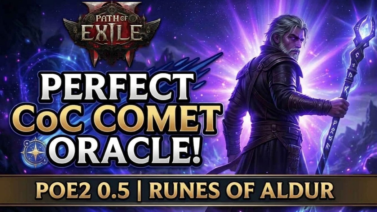 МАНА РЕШЕНА! Идеальные синергии Оракула и Друида &mdash; билд CoC Spark Comet [PoE2 0.5]