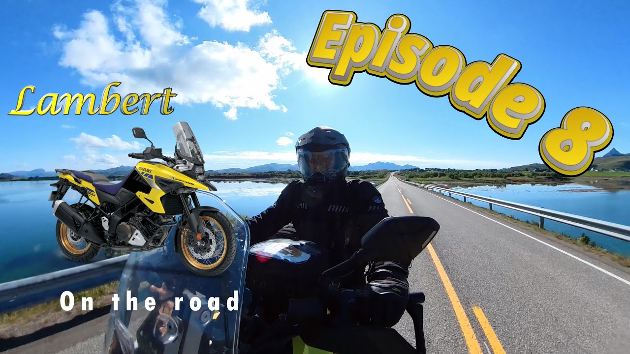 Solo motorcycle trip to the North Cape - Episode 8 - From the Lofoten to Finnsnes - Part 1