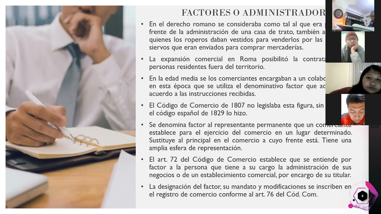 Curso Intensivo (Derecho Comercial) - Auxiliares de Comercio