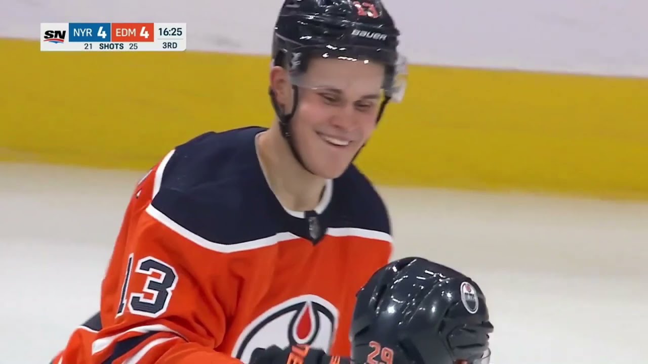 Jesse Puljujärvi 2+0 vs NY Rangers