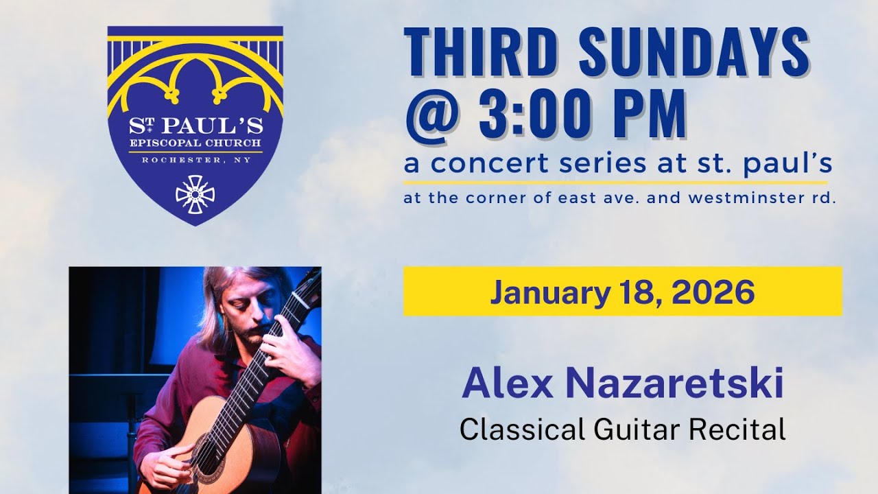 Third Sundays @3pm Concert: Alex Nazaretski