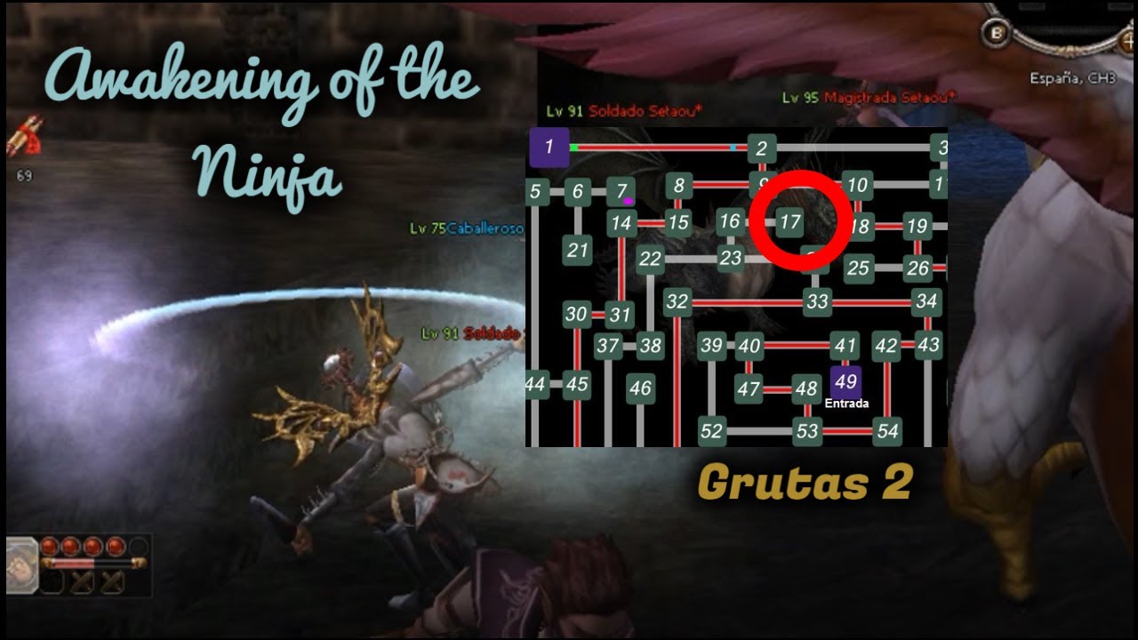 Awakening of the Ninja #10| Gruta 2 atuendos auto caza preparados para Comandantes | Metin2.España