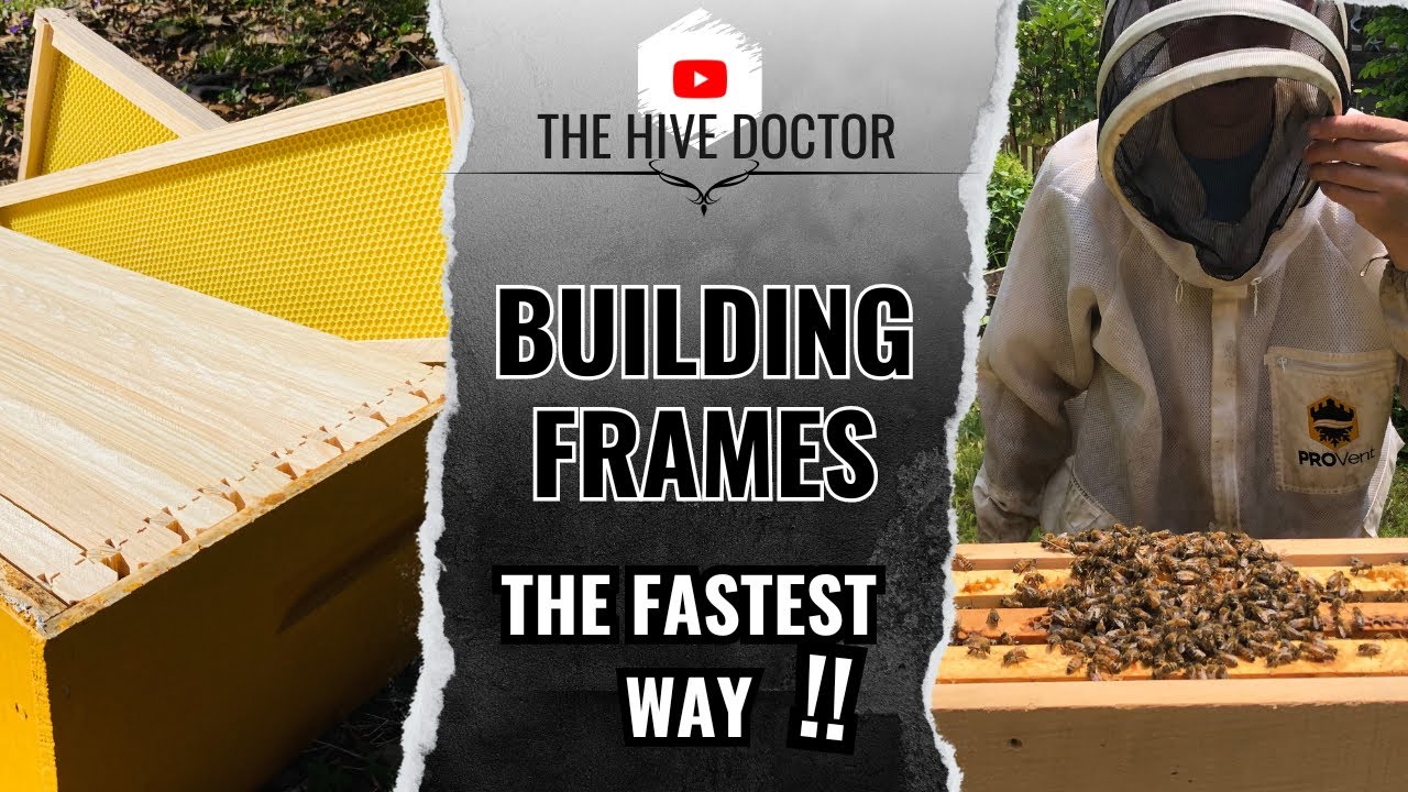 You’re Building Frames the Wrong Way!// beekeeping frames