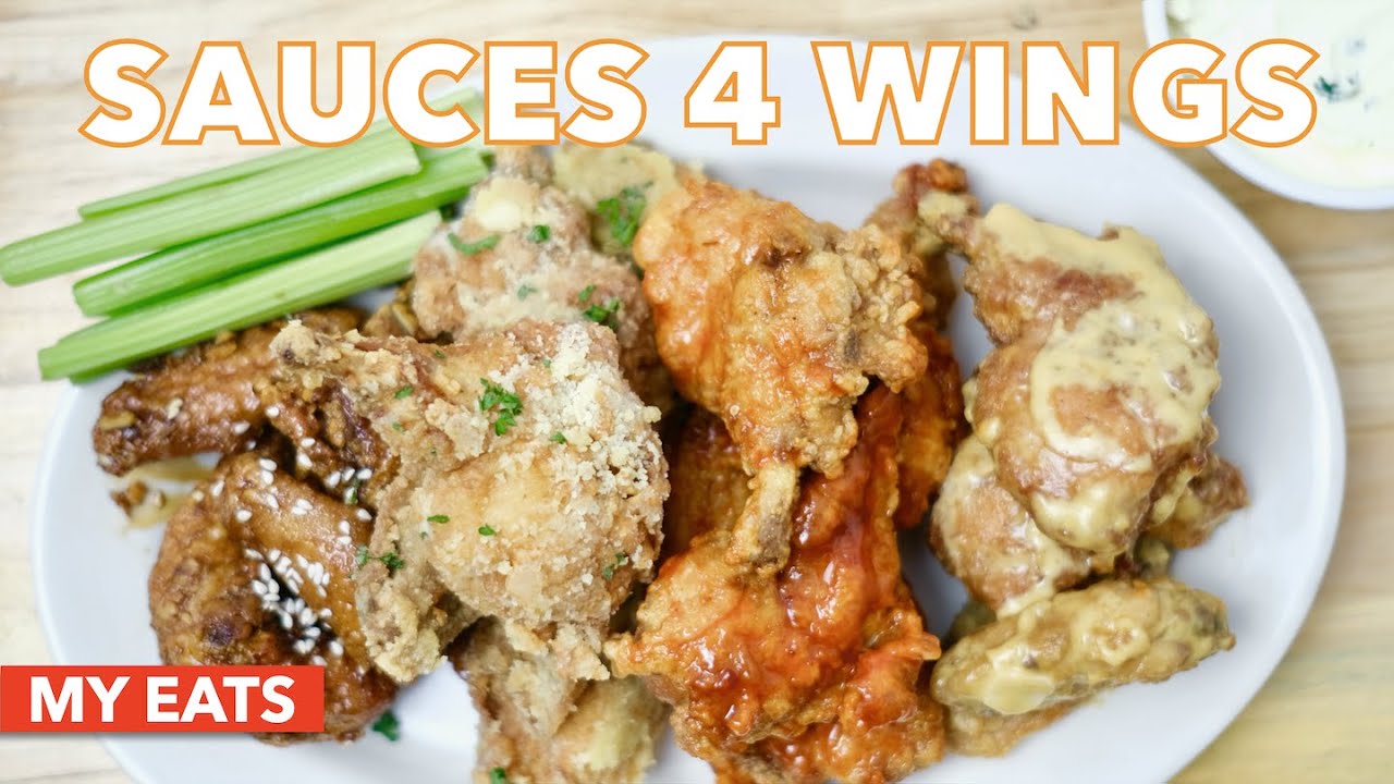 4 Easy Yet Flavorful Chicken Wing Sauce Recipes | MY EATS