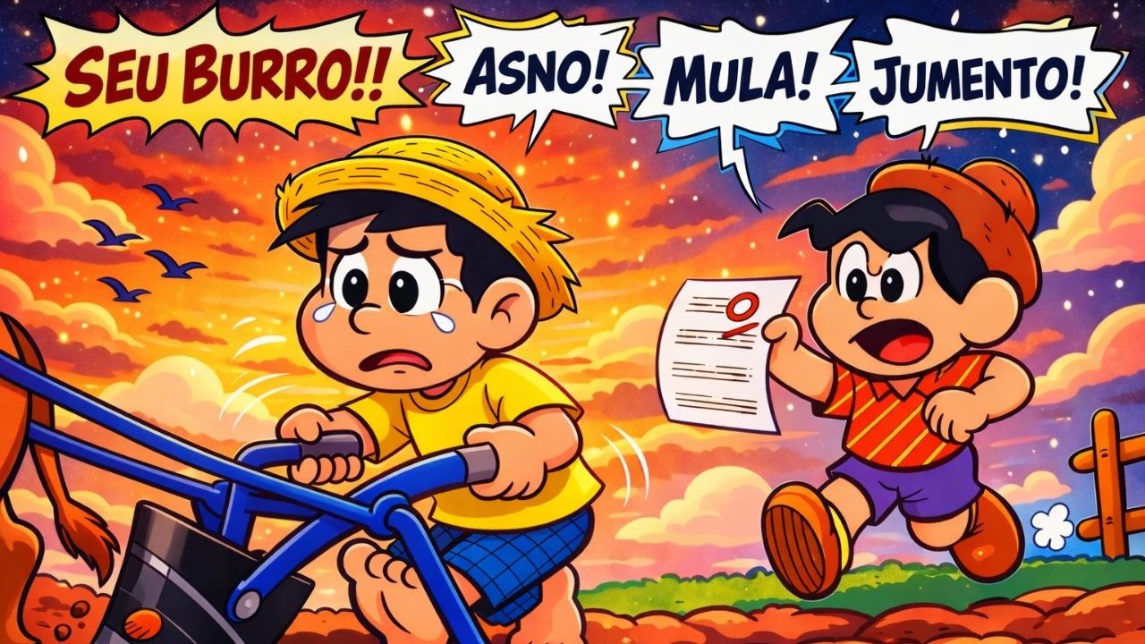 CUIDADO COM A BOCA, GAROTO!