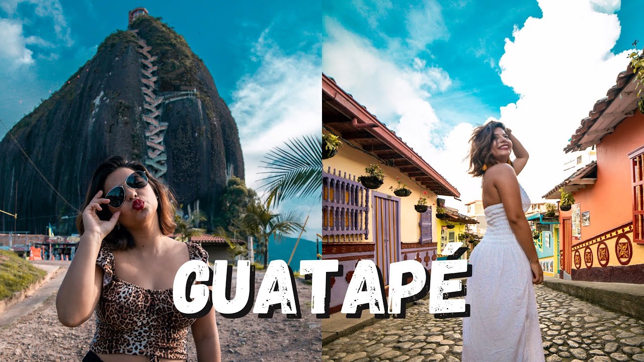 THE MOST COLORFUL TOWN IN COLOMBIA | GUATAP&Eacute;  Travel Guide