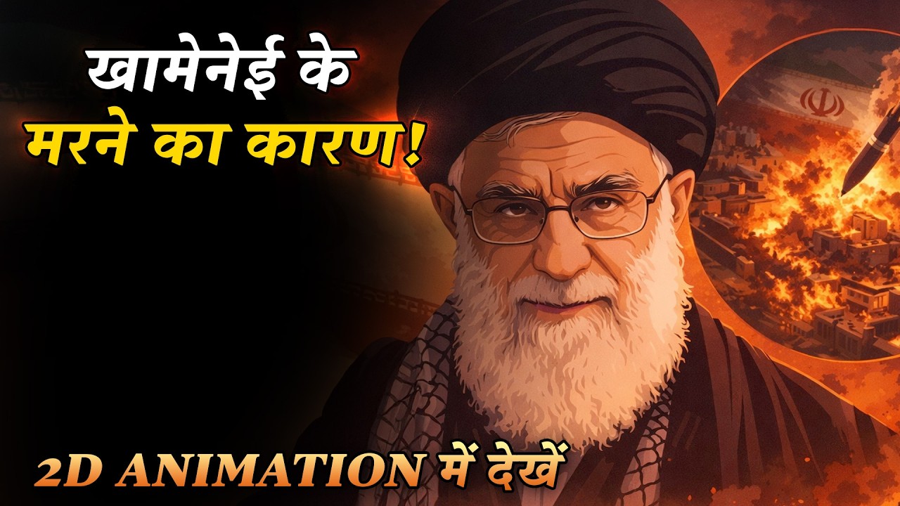 Khamenei Ki Maut | Kya Suru Hoga WW3 | IRAN | Trump | Netanyahu| ISRAEL | 2D Animation