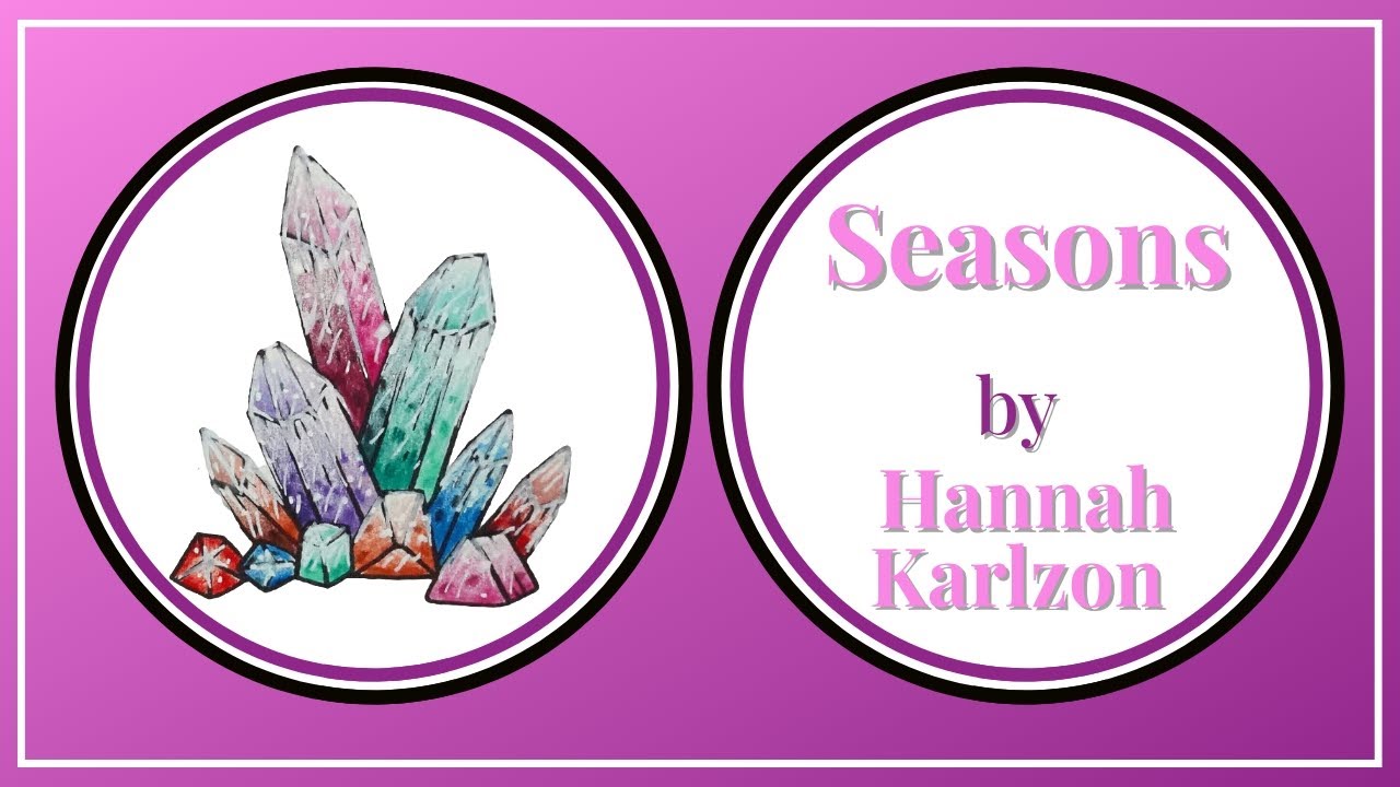 Adult Colouring Tutorial Gems - from Seasons by Hanna Karlzon