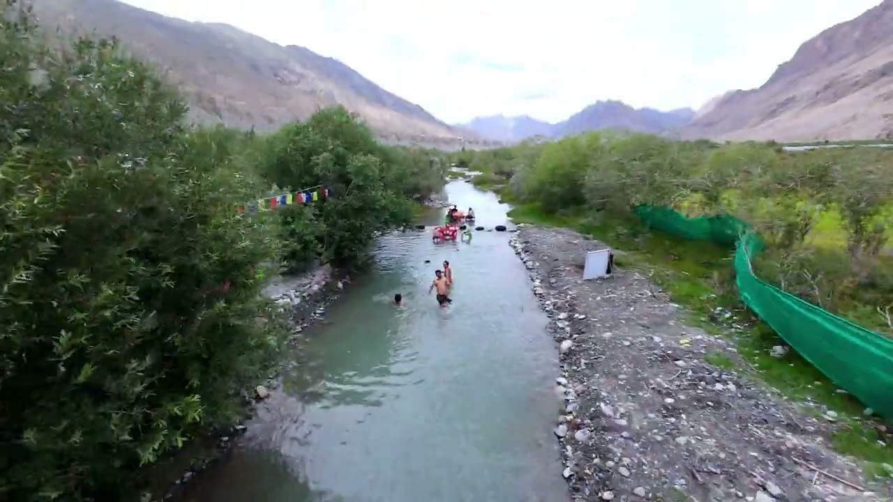 Spiti river campsite