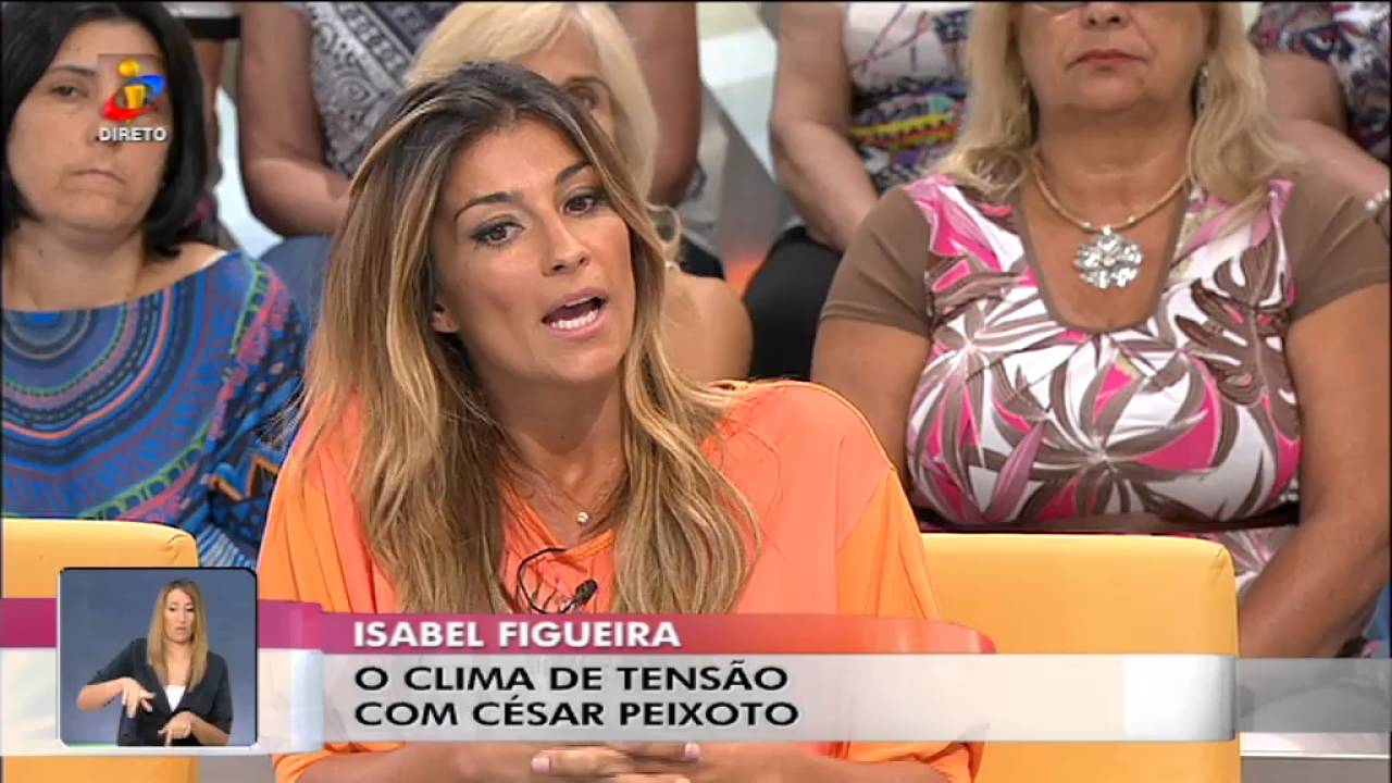 Isabel Silva n&atilde;o compreende a atitude de C&eacute;sar Peixoto