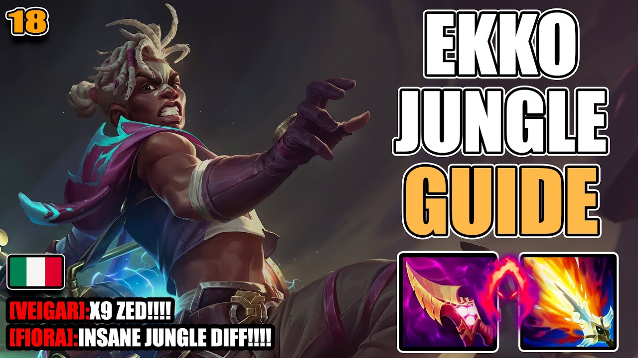 EKKO JUNGLE SPIEGATO BENE ⚡🔥 | Guida Completa ITA su Combo, Pathing e Macro #18