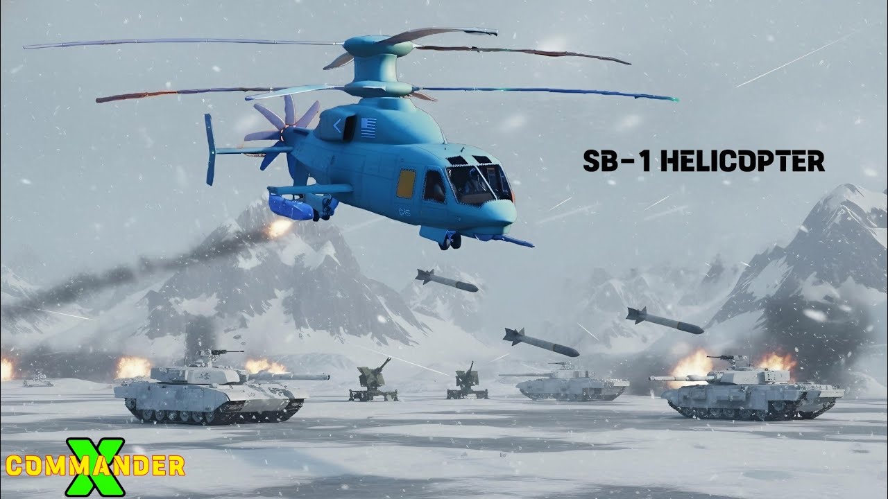 SB-1 Helicopter Gameplay | Fastest Gunship + Storm Shadow Missiles | MWT Tank Battles 