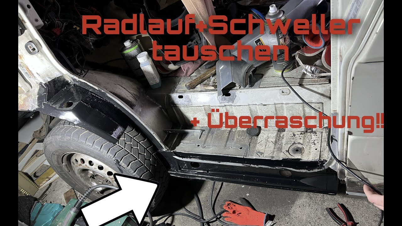 Damit habe ich nicht gerechnet! VW T4 Radlauf+ Schweller vorne  tauschen I VW T4 Camper Umbau Teil 9