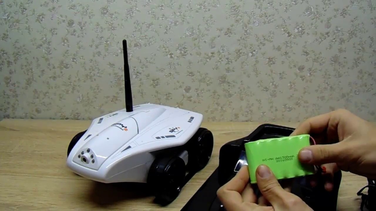 Танк-шпион WiFi Happy Cow I-Tech с камерой / распаковка / обзор