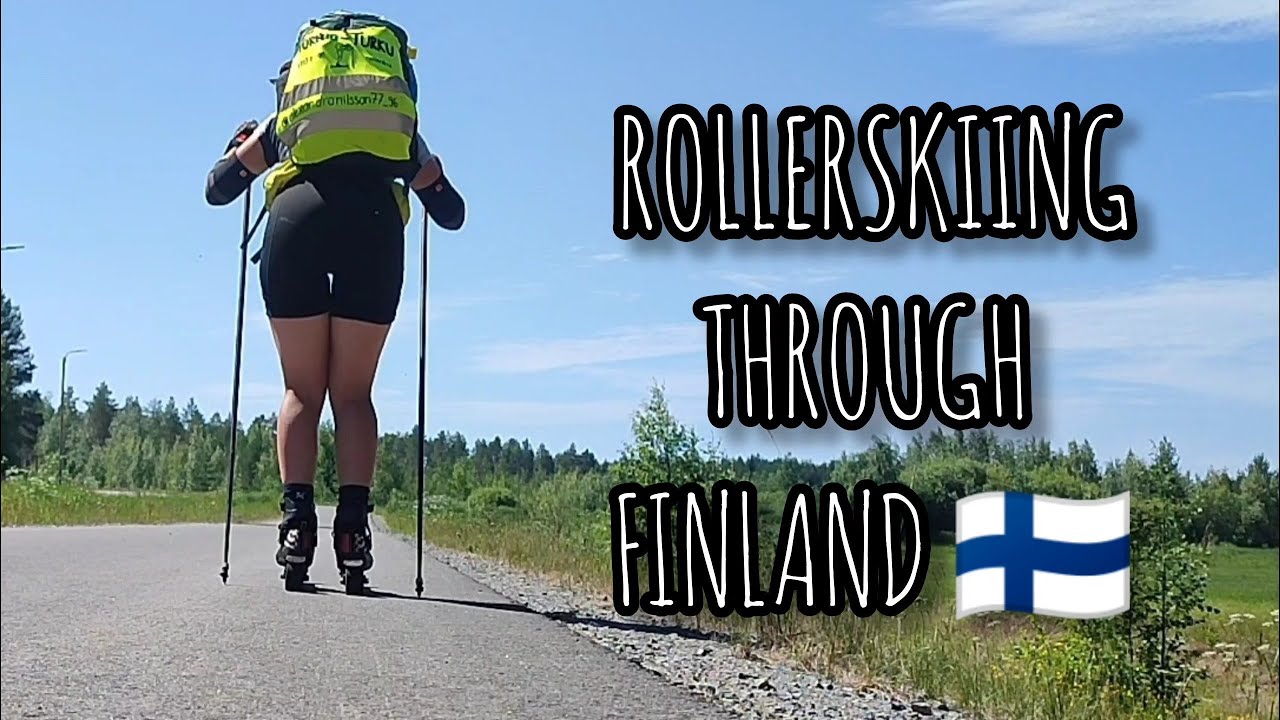 Rollerskiing through Finland FULL FILM