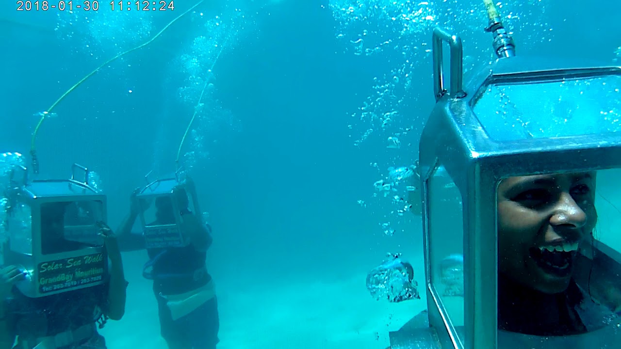 Under Water Sea Walk at Grand Baie, Mauritius (Part 1)