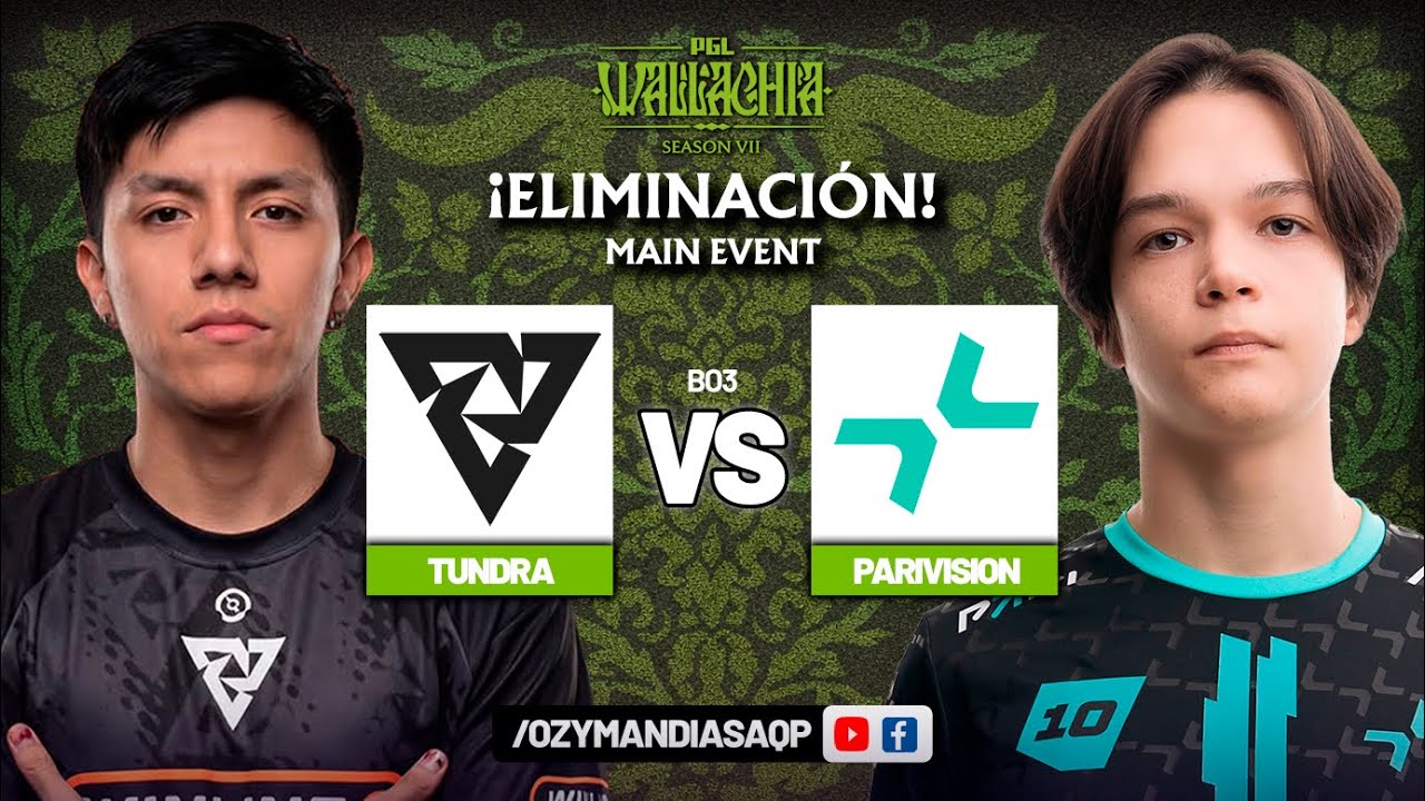 TUNDRA VS PARIVISION | ¡ELIMINACIÓN! | PGL WALLACHIA 7 | DOTA 2
