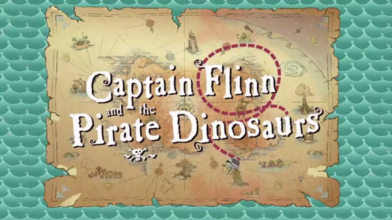 Russell Ayto presents SLR Productions'  Captain Flinn and the Pirate Dinosaurs