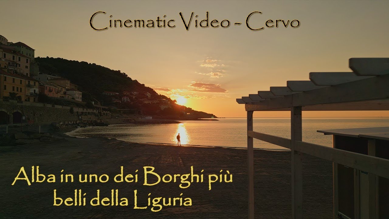 Cervo Cinematic 4k - Uno dei borghi più belli della costa ligure